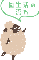 園生活の流れ
